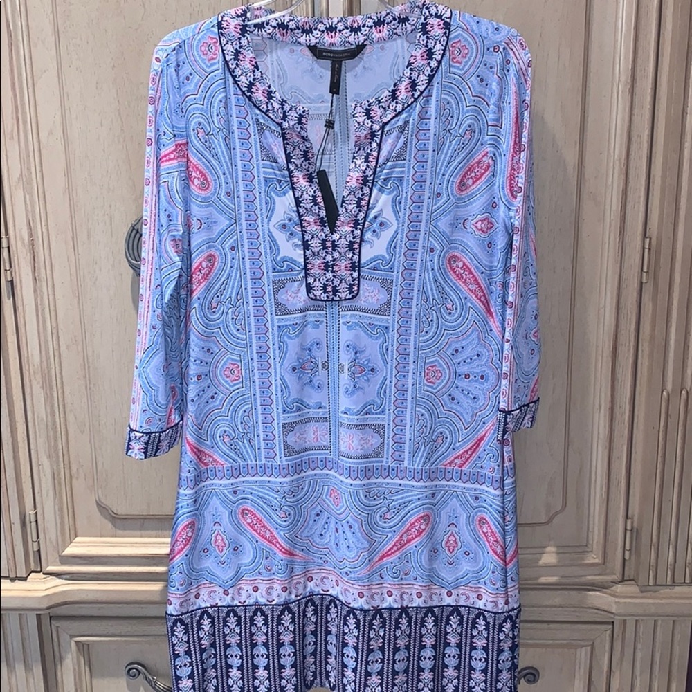 NEW WITH TAGS BCBG SHIFT DRESS SIZE MEDIUM
